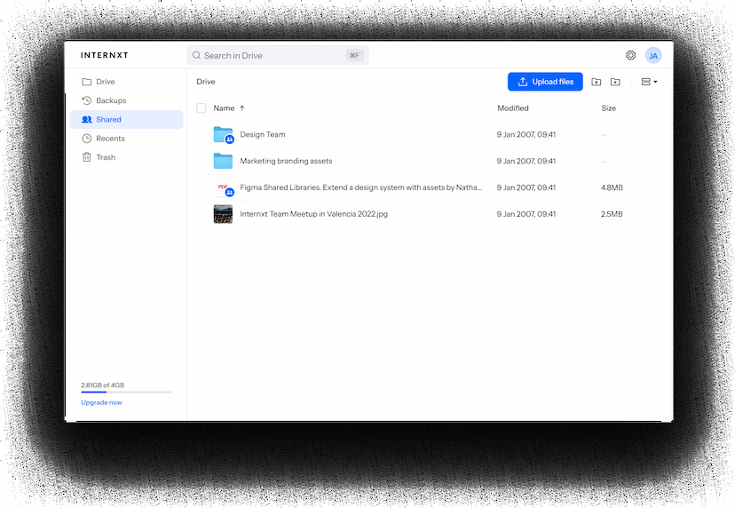 Internxt Meet Solution